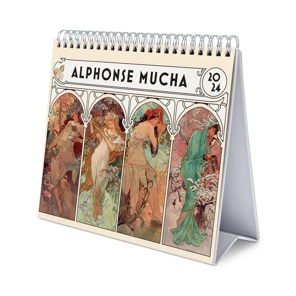 Ημερολόγιο επιτραπέζιο 2024 Alfonse Mucha
