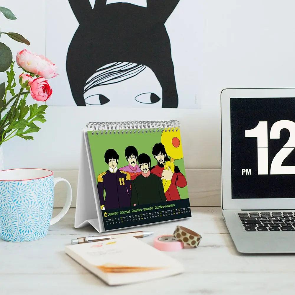 Ημερολόγιο επιτραπέζιο 2026, 20x17εκ. - The Beatles