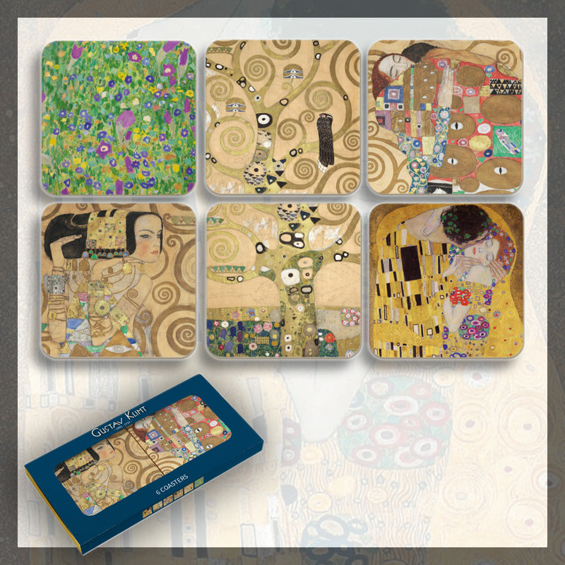 Σουβέρ Το Φιλί - Klimt (6 τμχ.)