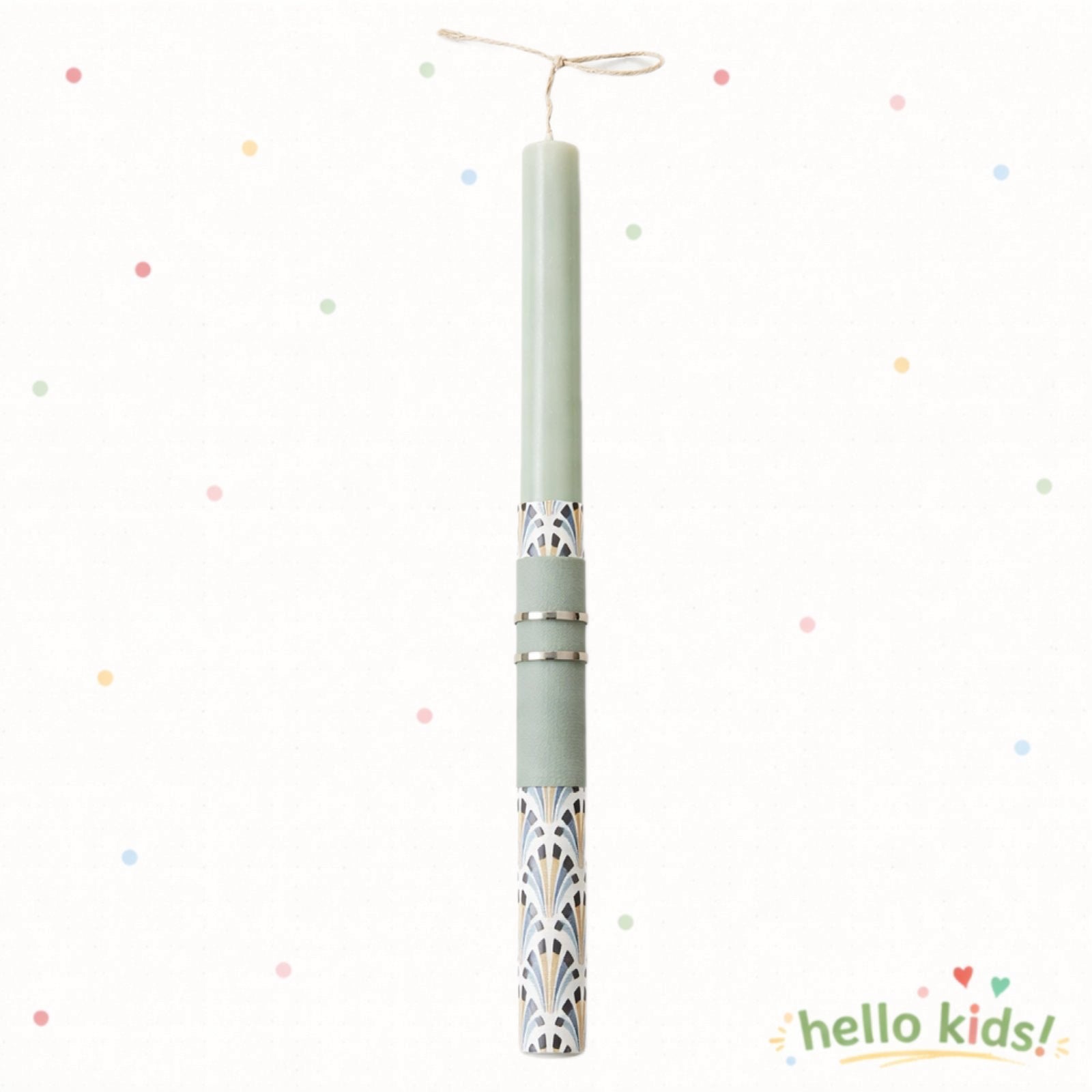 Λαμπάδα αρωματική με δαχτυλίδι