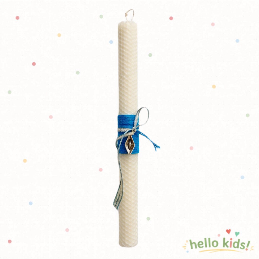 Λαμπάδα κηρήθρα με καραβάκι