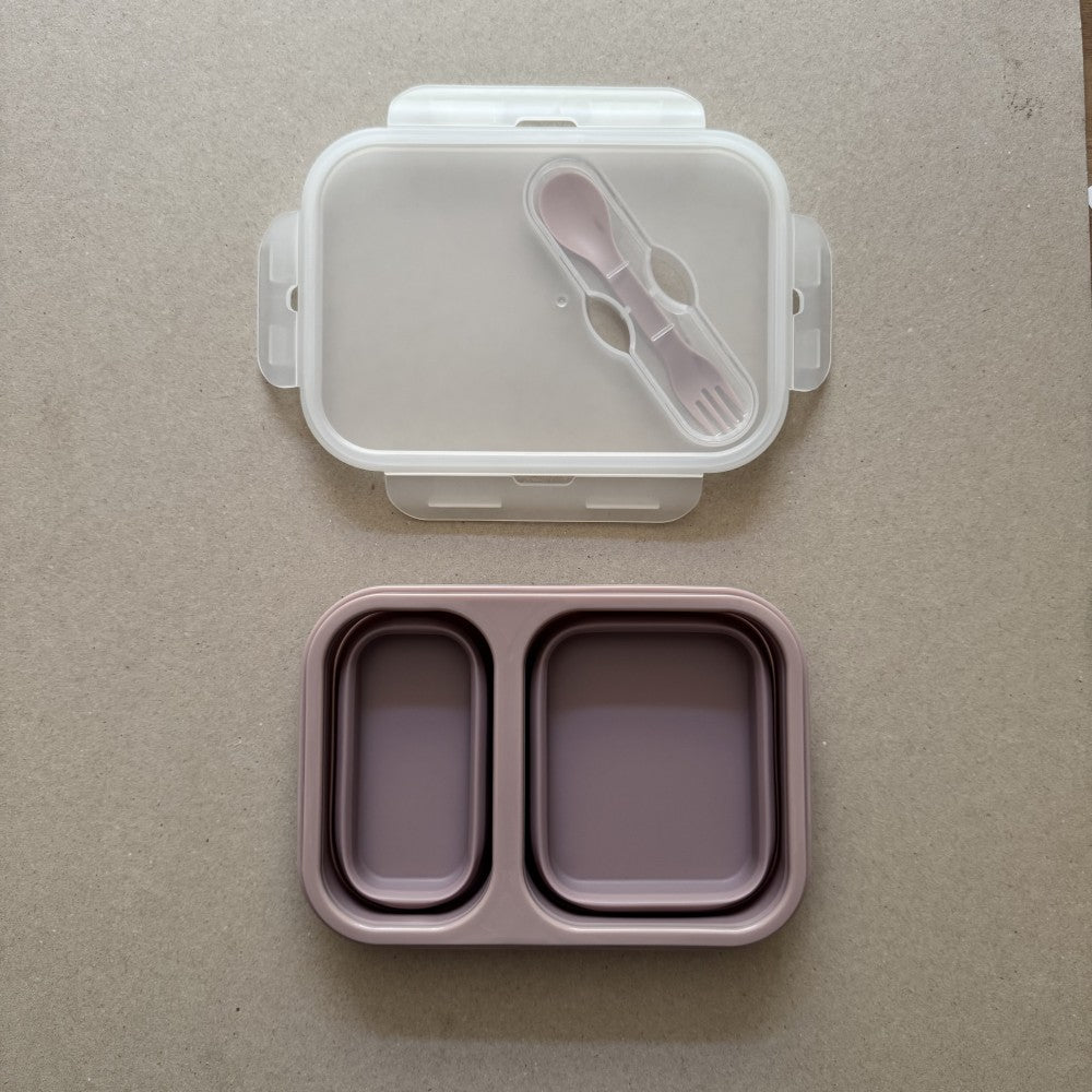 Φαγητοδοχείο με πιρούνι και κουτάλι "Velvet Rose " 950ml