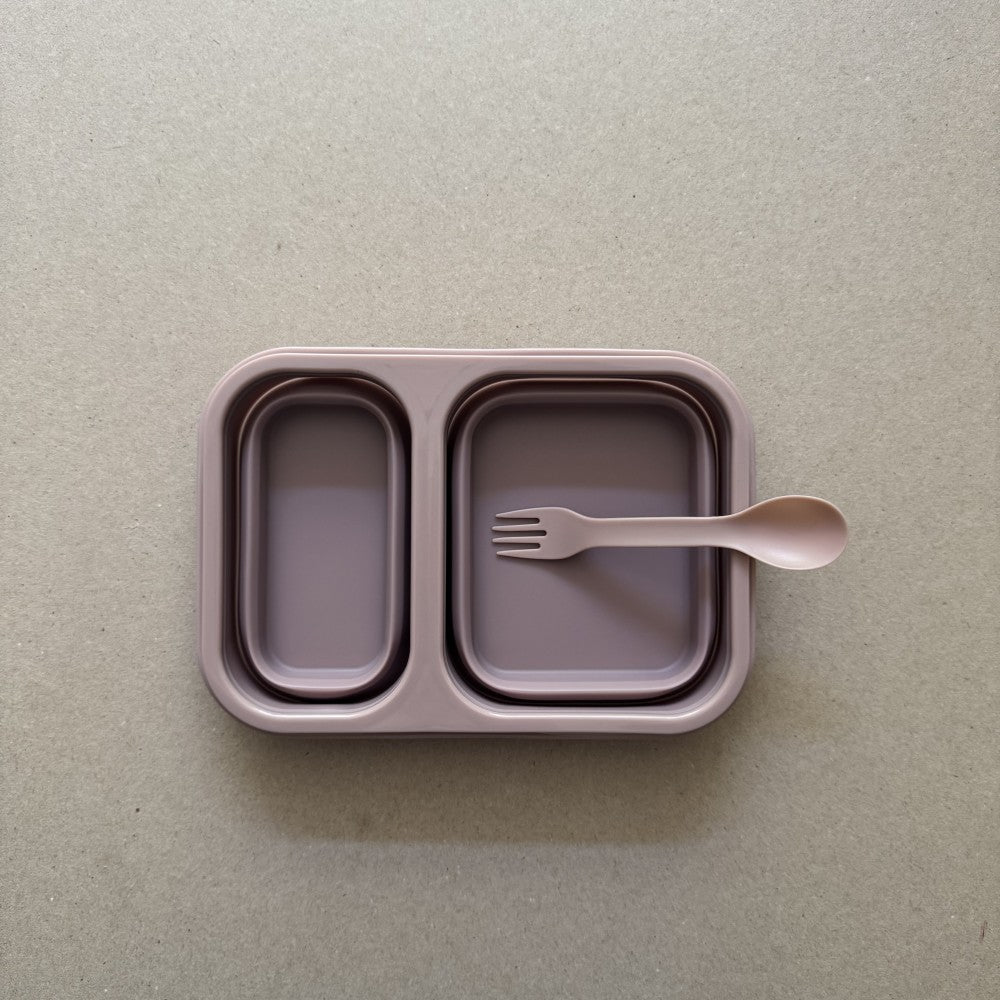 Φαγητοδοχείο με πιρούνι και κουτάλι "Velvet Rose " 950ml