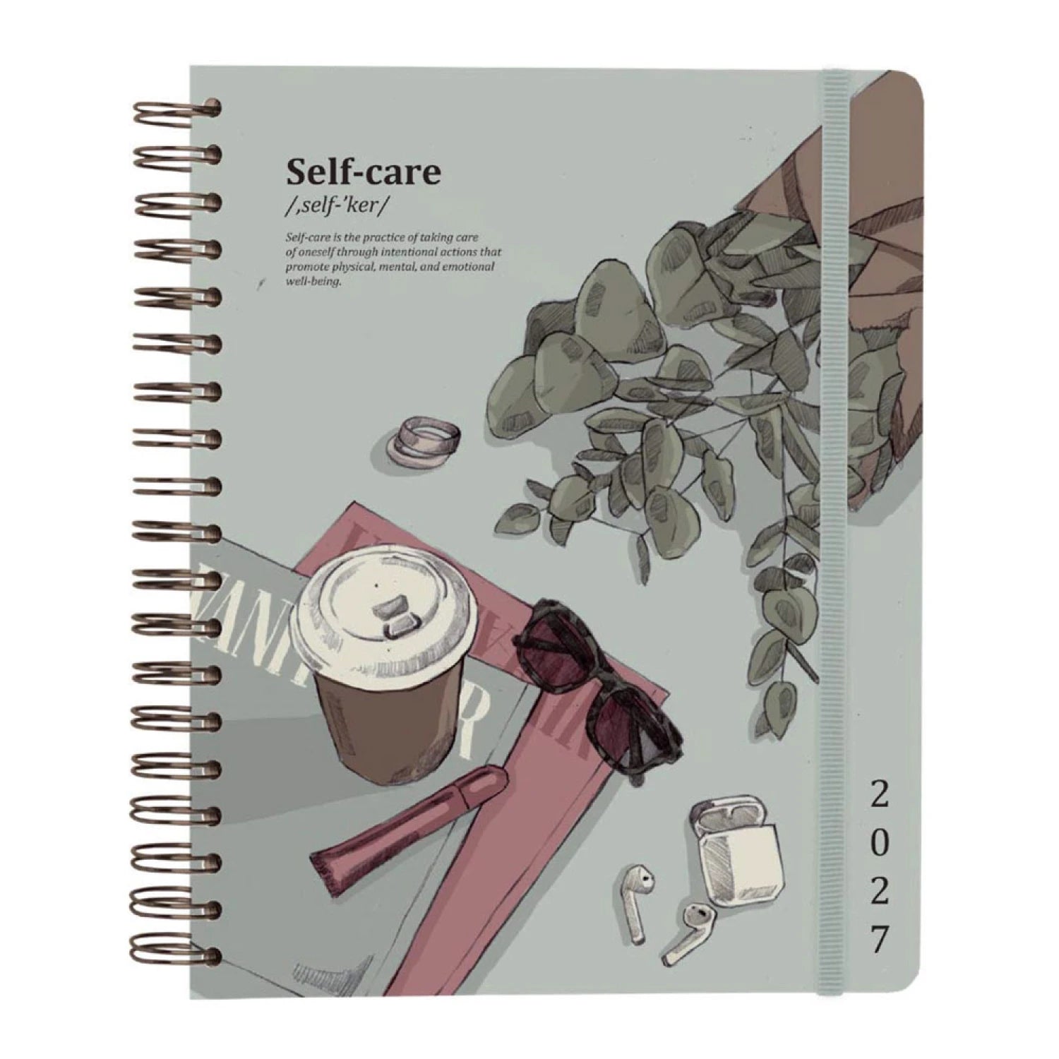 Premium Εβδομαδιαίο Ημερολόγιο 2027, 18Χ21,5εκ - Kokonote, Bambina Self Care