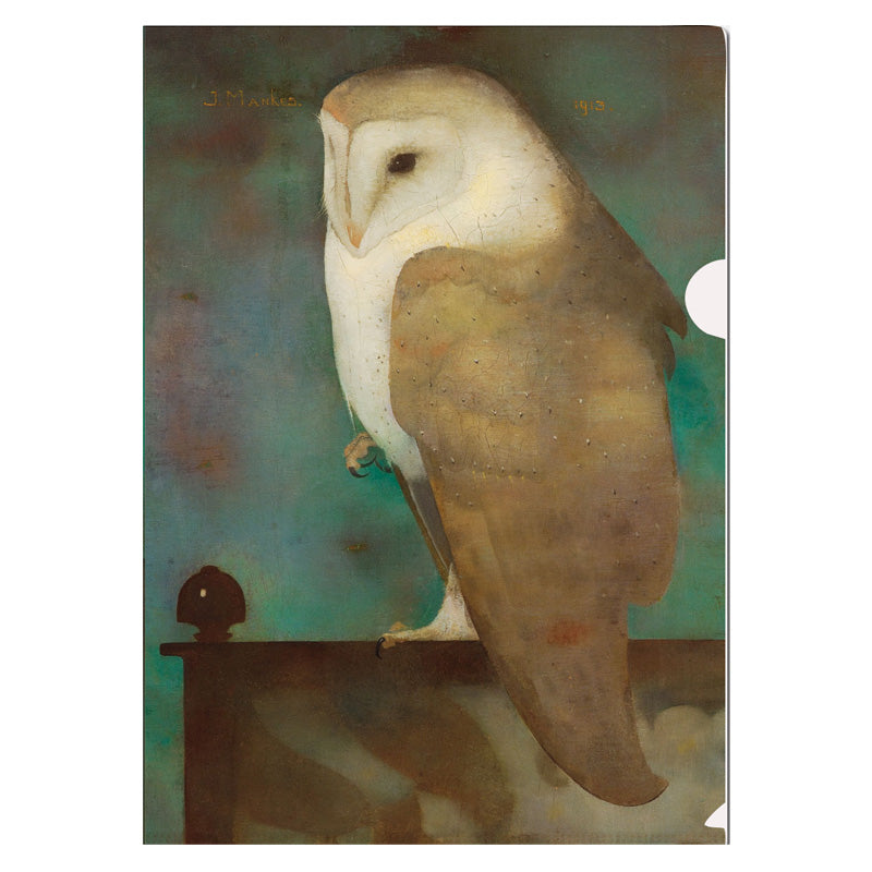 Φάκελος πλαστικός Α4 - Κουκουβάγια, Jan Mankes