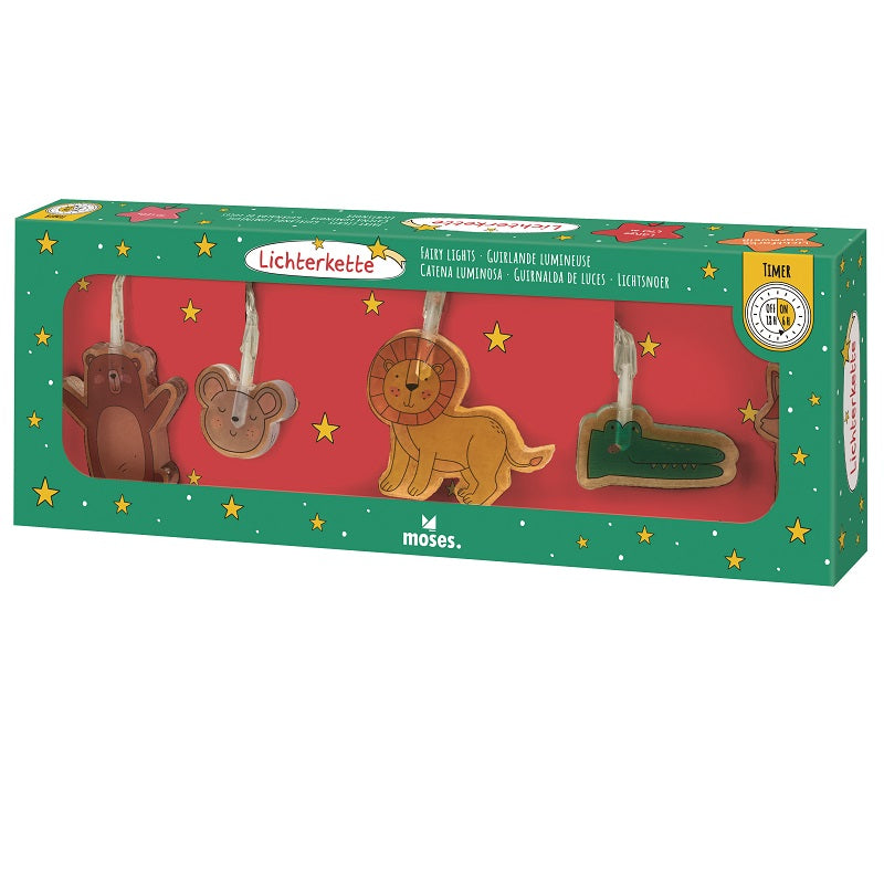 Χριστουγεννιάτικη γιρλάντα με λαμπάκια LED - Animals
