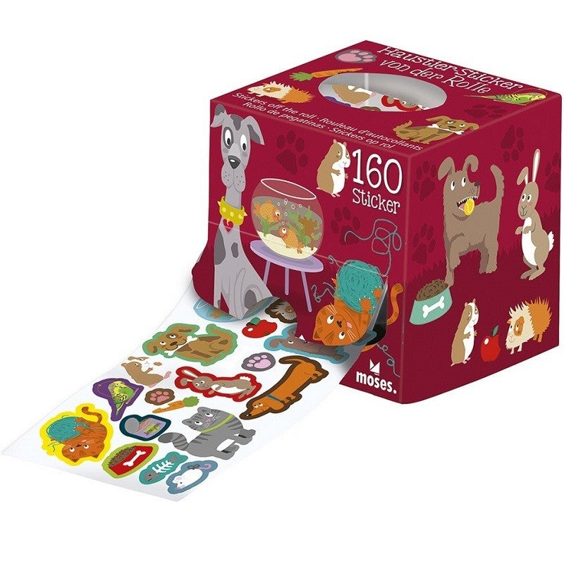 Αυτοκόλλητα σε ρολό "Κατοικίδια Ζώα"