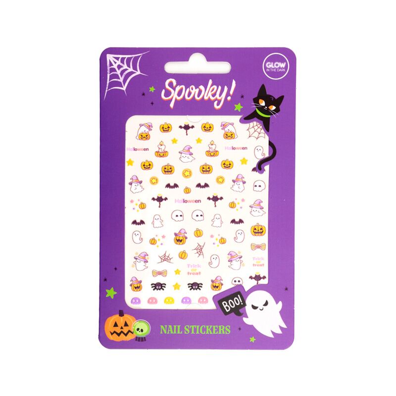 Halloween αυτοκόλλητα νυχιών
