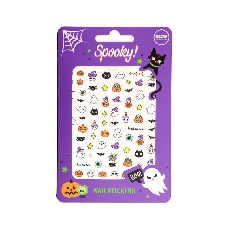 Halloween αυτοκόλλητα νυχιών