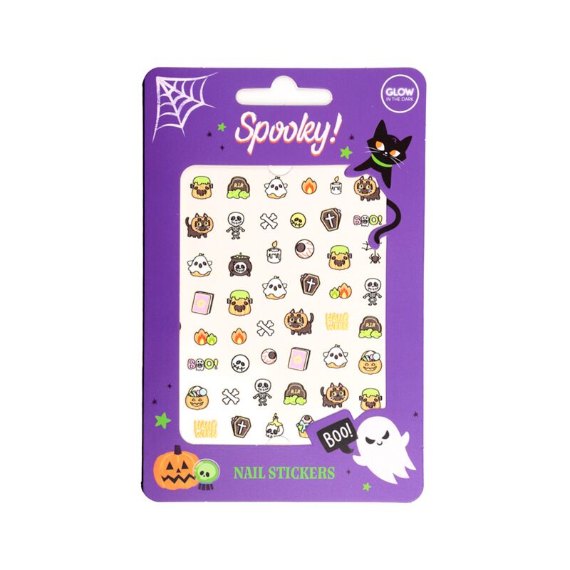 Halloween αυτοκόλλητα νυχιών