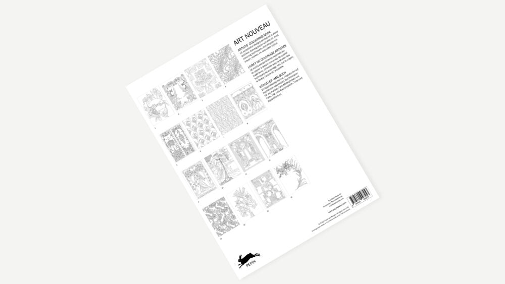 Artists’ Colouring Book - Art Nouveau