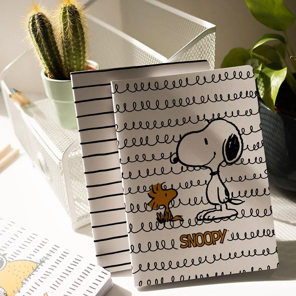 Σετ 3 τετραδίων Α5 Snoopy, Lazy days
