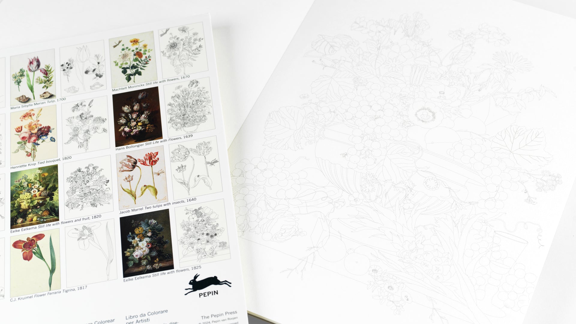 Artists’ Colouring Book - Floral