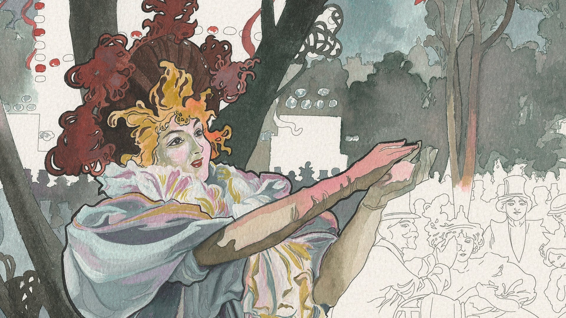 Artists’ Colouring Book - Alphonse Mucha