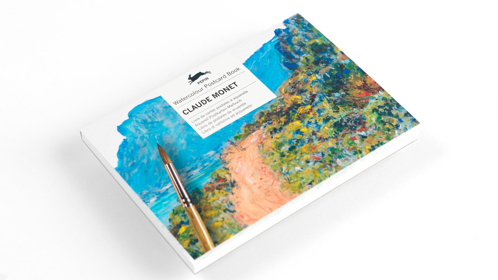 Watercolour Postcard Book - Claude Monet