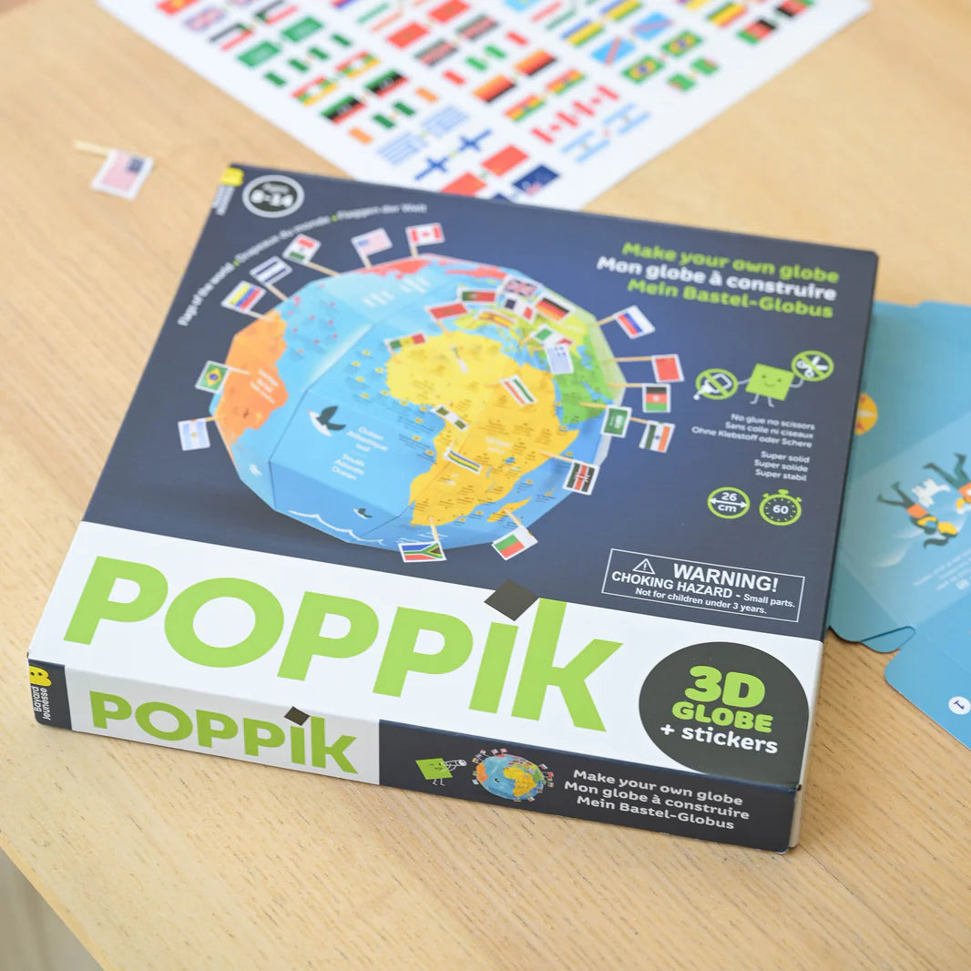 3D Σφαίρα με αυτοκόλλητα - Σημαίες