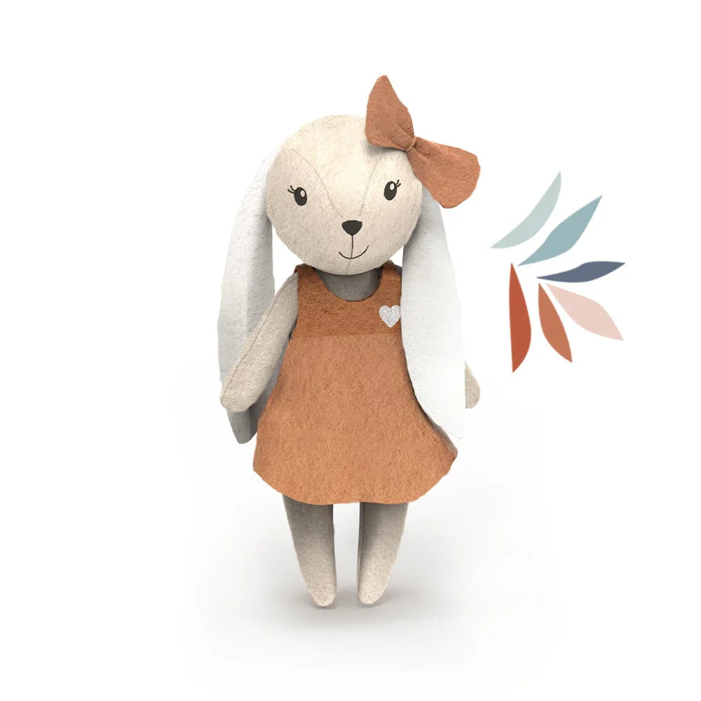 Ξύλινο υπνοδωμάτιο με 1 φιγούρα, 12εκ.