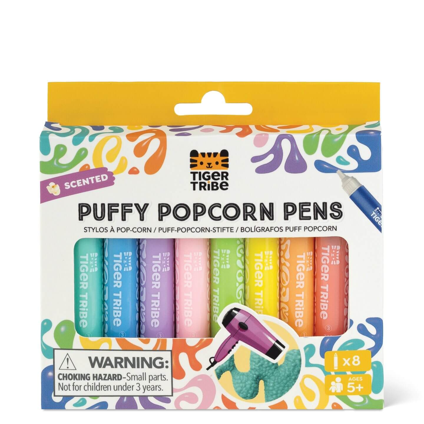 3D στυλό με άρωμα - Puffy Popcorn