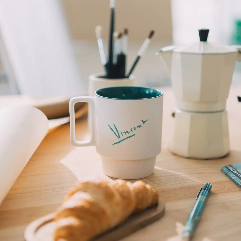 Κούπα κεραμική 350ml, Van Gogh Museum - Πετρόλ