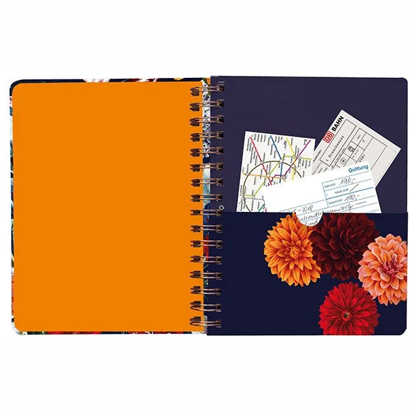 Τετράδιο Α5 Σπιράλ  – Dahlia