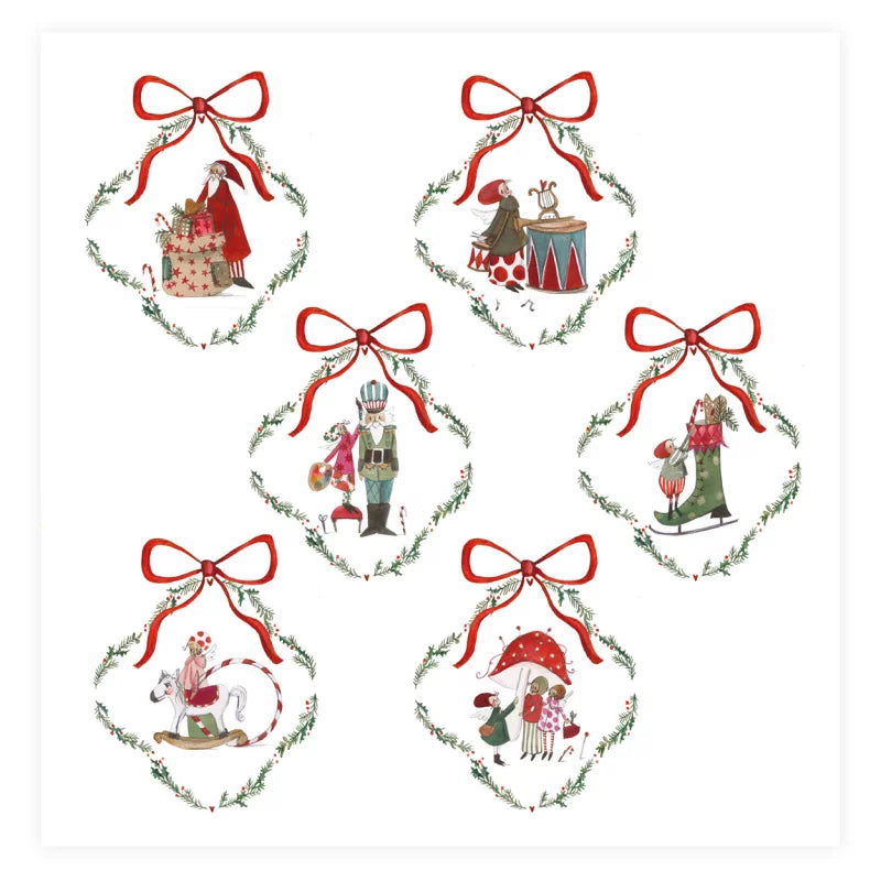 Χριστουγεννιάτικα αυτοκόλλητα - Χριστουγεννιάτικο εργαστήριο