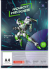 Μπλοκ Ζωγραφικής A4 - Robot Heroes
