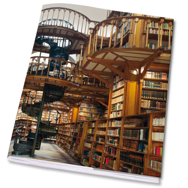 Τετράδιο Α5 καρφίτσα - Βιβλιοθήκη, Maria Laach