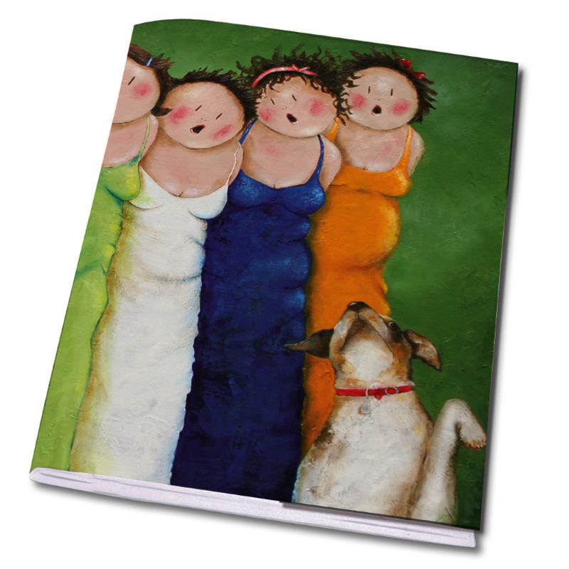 Τετράδιο Α5 καρφίτσα - Οι γυναίκες της χορωδίας, Σκύλος