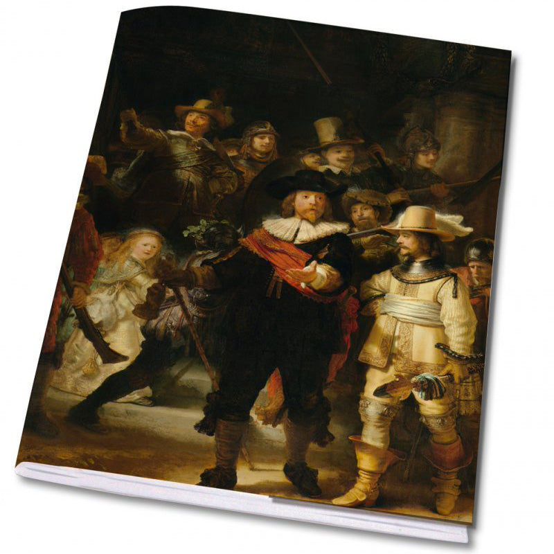 Σημειωματάριο Α5 - Νυχτερινό Ρολόι, Rembrandt