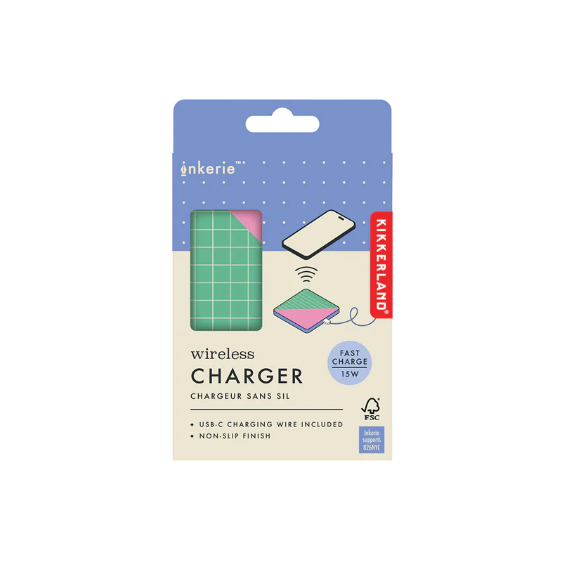 Ασύρματος φορτιστής κινητού τηλεφώνου Colorblock