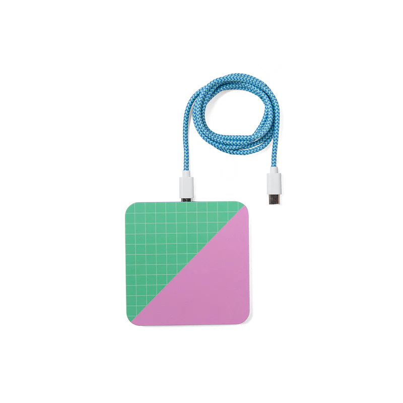 Ασύρματος φορτιστής κινητού τηλεφώνου Colorblock