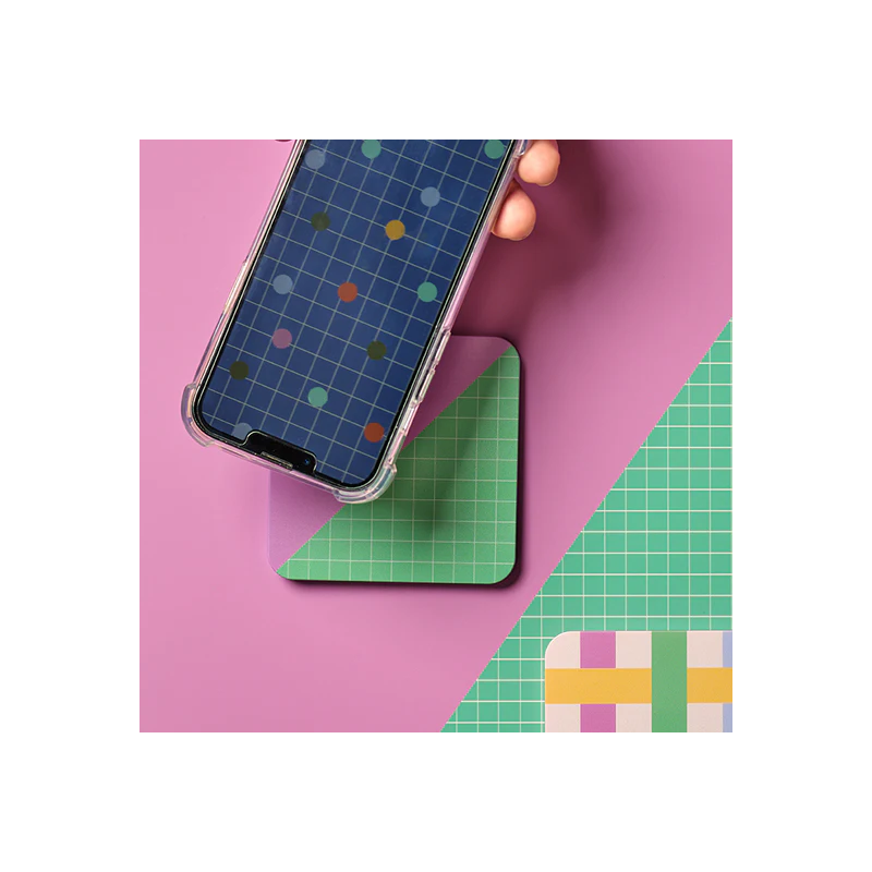 Ασύρματος φορτιστής κινητού τηλεφώνου Colorblock