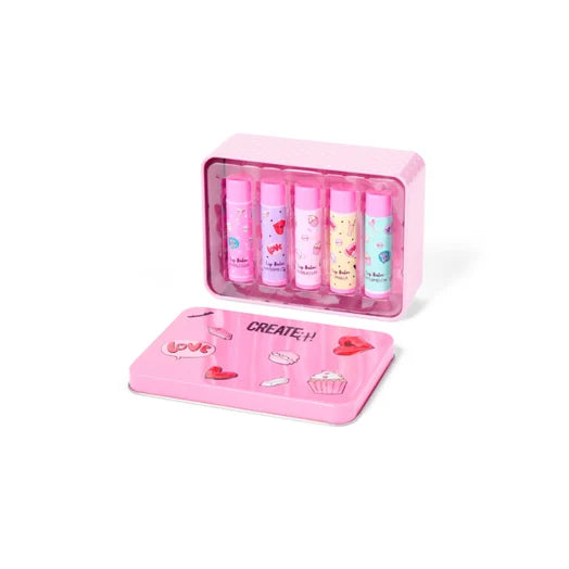 Σετ 5 λιποζάν σε μεταλλική κασετίνα