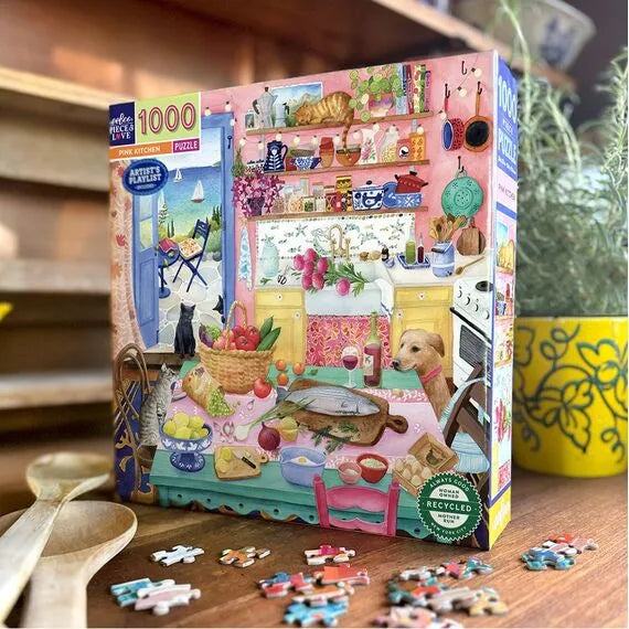 Παζλ Pink Kitchen (1000 τμχ.)