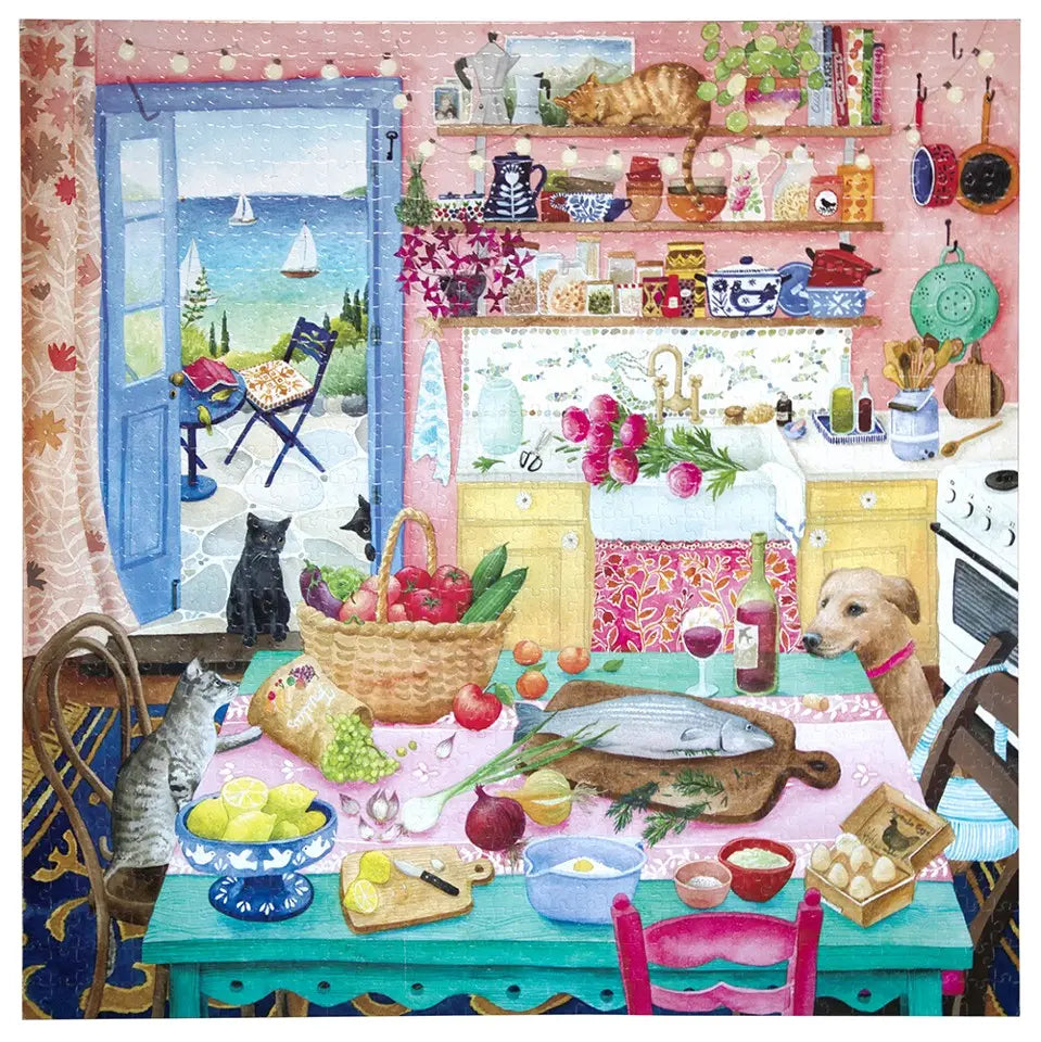 Παζλ Pink Kitchen (1000 τμχ.)