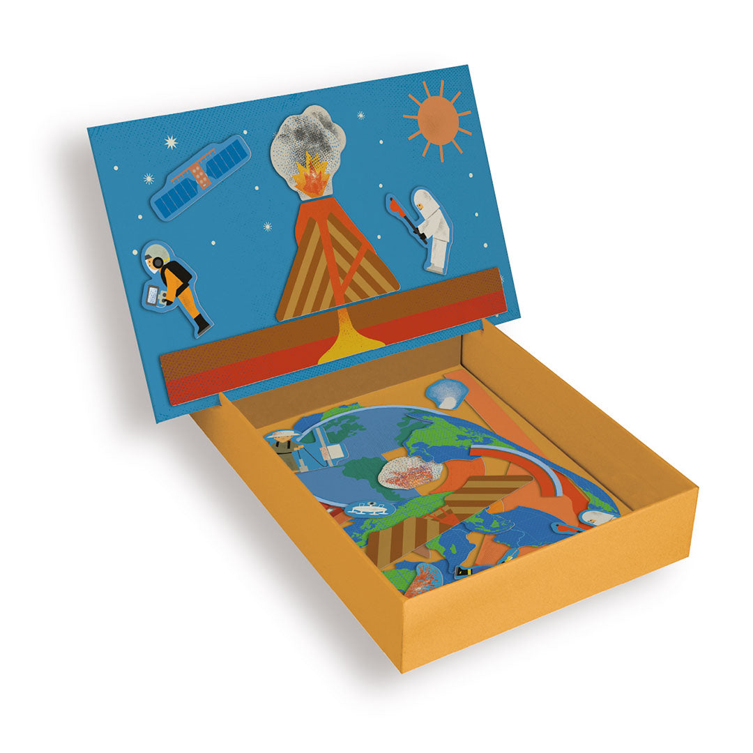 Apli Kids Μαγνητικό κουτί - Ηφαίστεια