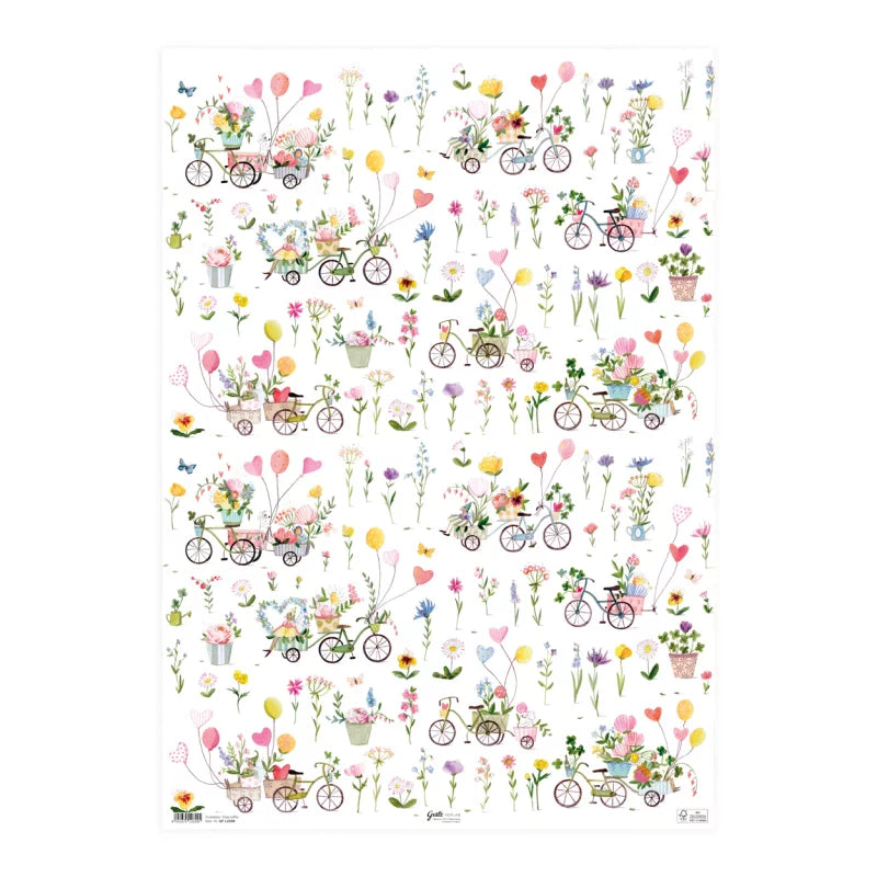 Χαρτί περιτυλίγματος "Off to happiness"