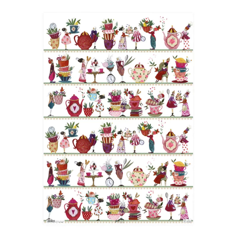 Χαρτί περιτυλίγματος "Teatime"