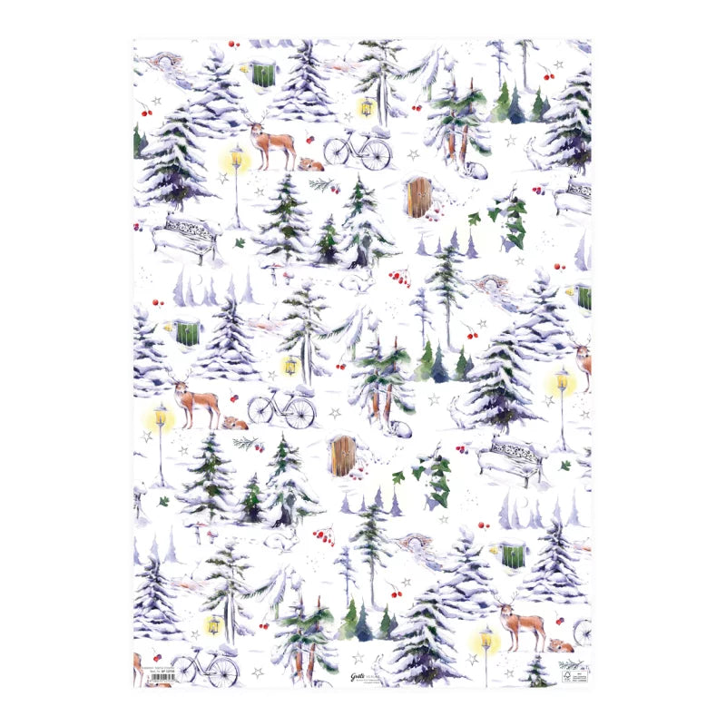 Χαρτί περιτυλίγματος "Χειμερινό Πάρκο"