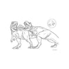 Μπλοκ ζωγραφικής 23X33 - 40 φύλλων JURASSIC