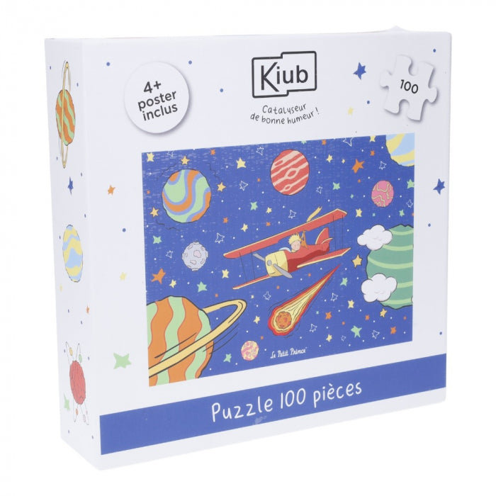 Παζλ 100 τμχ. σε κουτί - Μικρός Πρίγκιπας, Planetes