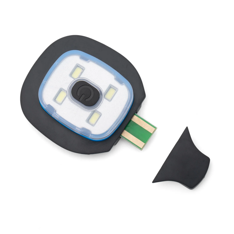 Επαναφορτιζόμενο σκουφάκι κεφαλής με ενσωματωμένο φως LED