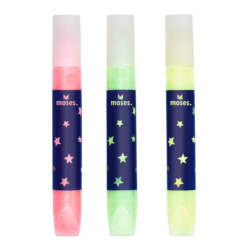 Κόλλα με glitter σε σετ 3 τεμαχίων