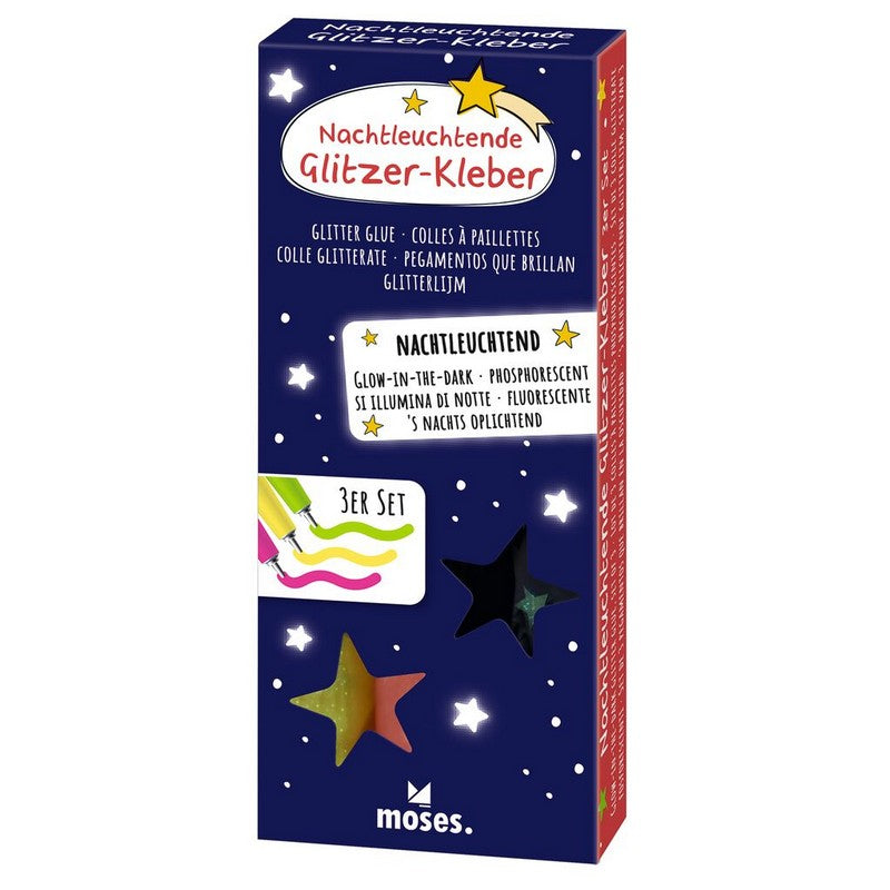 Κόλλα με glitter σε σετ 3 τεμαχίων
