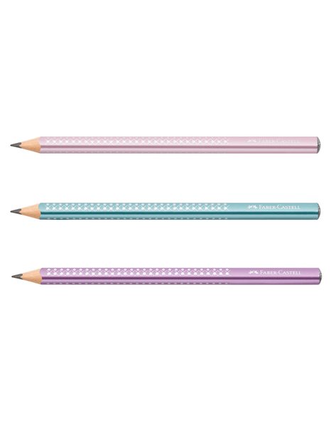 Μολύβι Jumbo Sparkle Faber-Castell metallic