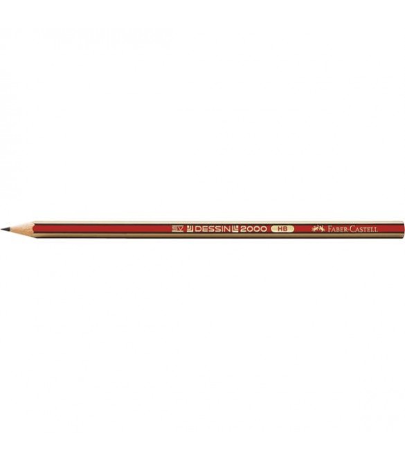 Μολύβι Faber-Castell 2000 HB (12τμχ.)