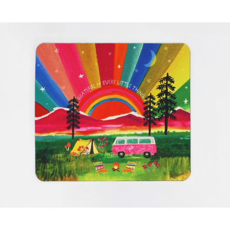 Mouse pad "Grateful for every little thing"
