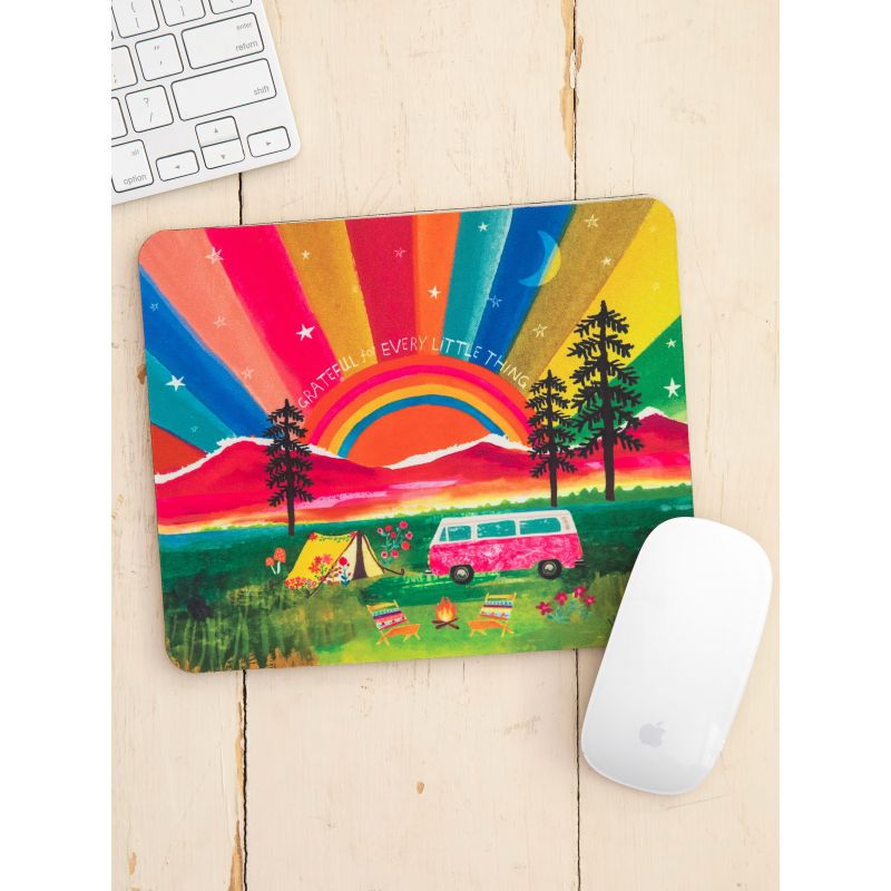 Mouse pad "Grateful for every little thing"