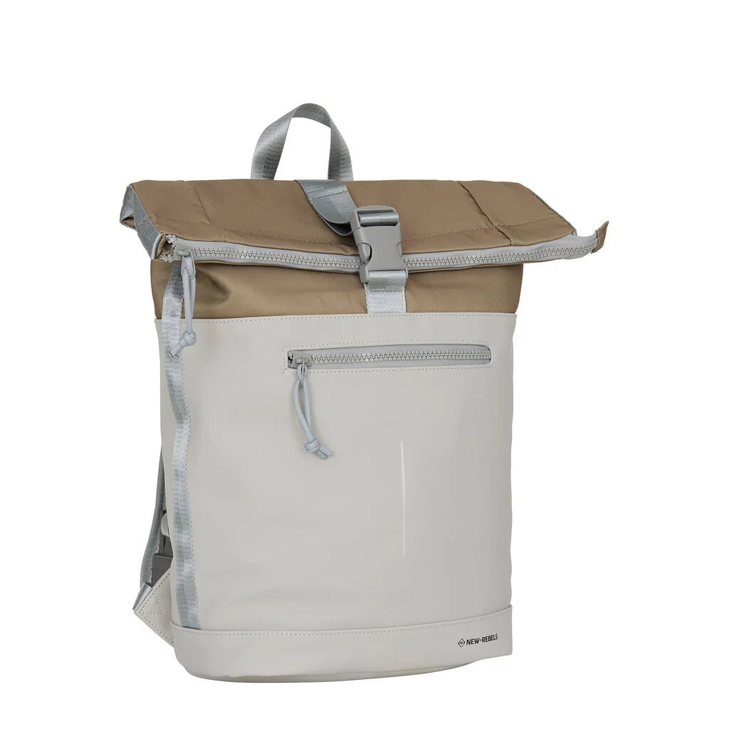 Σακίδιο πλάτης New Rebels Ferron New York, Grey Rolltop