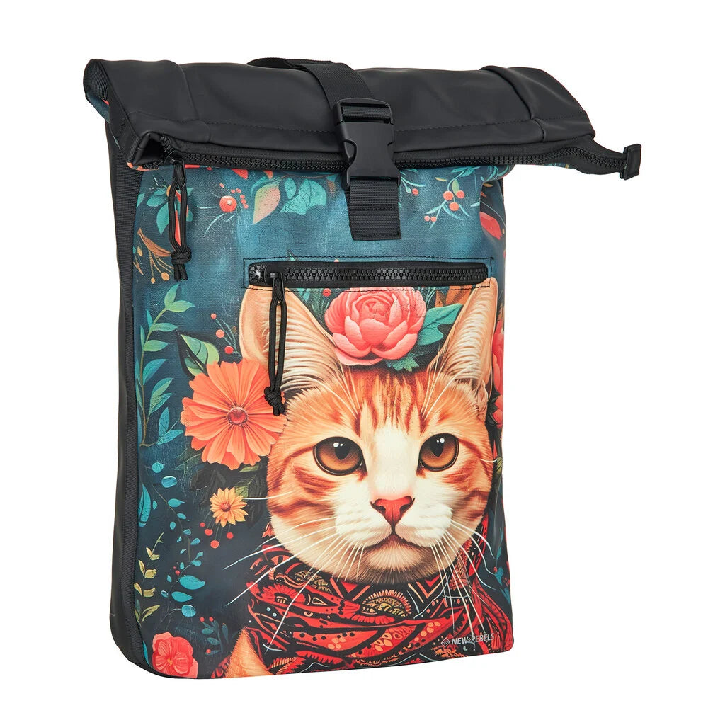 Σακίδιο πλάτης New Rebels Mart Art, New York Catface Rolltop